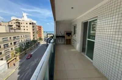 Apartamento 02 dormitórios sendo 01 suíte com 93m² com 01 vaga de garagem - Vista mar e Sol manhã