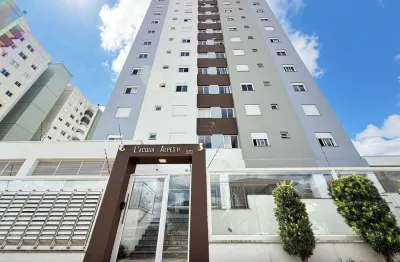 Apartamento com 2 dormitórios, banheiro social, sala de estar e jantar integradas, sacada com churrasqueira