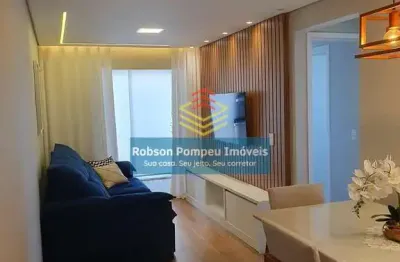 Oportunidade  lindo e decorado com 54m² com suíte e sacada gourmet apartamento à venda por $395.000