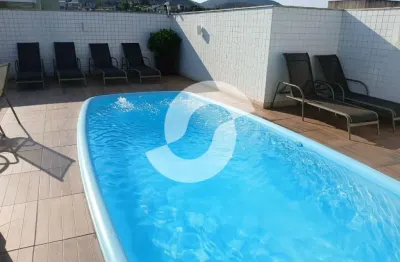 Apartamento 2 quartos com suíte – sol da manhã, varanda e vista livre/niterói