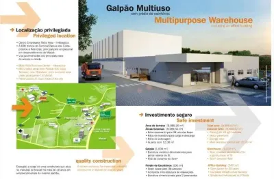 Galpão industrial para venda e locação, bela vista, macaé