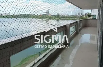 Apartamento com 3 quartos para alugar na rua prefeito antônio otto de souza, 20, praia do pecado, macaé, 193 m2 por r$ 6.000