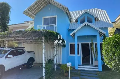 Casa em condomínio fechado com 4 quartos à venda na avenida ricardo muylaert salgado, lagoa, macaé por r$ 890.000