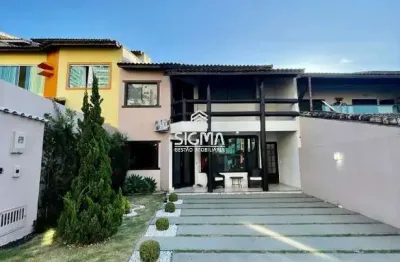 Casa em condomínio fechado com 3 quartos para alugar na estrada heroína lima vieira azevedo, 222, glória, macaé por r$ 6.500