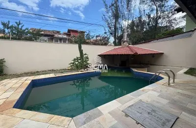Casa com 4 quartos para alugar na rua sebastião coura, 90, praia do pecado, macaé por r$ 8.000
