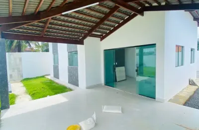 Belíssima casa com terreno 14x30 na praia de carapibus- jacuma-conde-pb