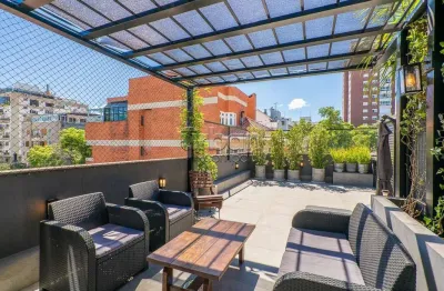 Cobertura com 2 quartos à venda na rua felicíssimo de azevedo, 568, higienópolis, porto alegre por r$ 950.000