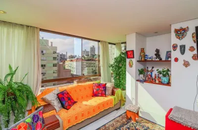 Cobertura com 3 quartos à venda na rua vicente da fontoura, 1993, rio branco, porto alegre por r$ 1.099.000