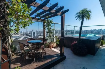 Cobertura com 2 quartos à venda na rua cervantes, 97, jardim botânico, porto alegre por r$ 1.375.000