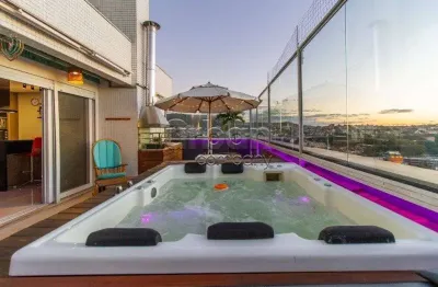 Cobertura com 1 quarto à venda na rua cervantes, 97, jardim botânico, porto alegre por r$ 990.000