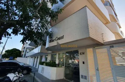 Apartamento com 1 dormitório à venda, 70 m² por r$ 430.000,00 - braga - cabo frio/rj