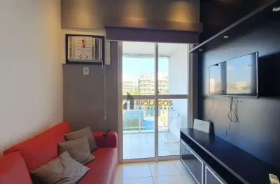 Apartamento com 3 dormitórios à venda, 85 m² por r$ 470.000,00 - braga - cabo frio/rj