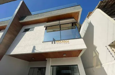 Casa com 4 dormitórios à venda, 136 m² por r$ 1.100.000,00 - portinho - cabo frio/rj