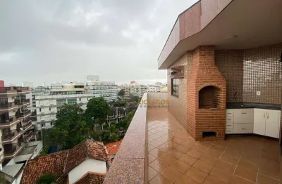 Cobertura com 4 dormitórios à venda, 156 m² por r$ 1.299.999,90 - algodoal - cabo frio/rj