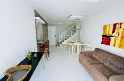 Cobertura à venda, 128 m² por r$ 890.000,00 - praia do forte - cabo frio/rj