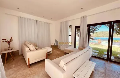Casa com 4 dormitórios, 500 m² - venda por r$ 4.600.000,00 ou aluguel por r$ 24.166,67/mês - portinho - cabo frio/rj