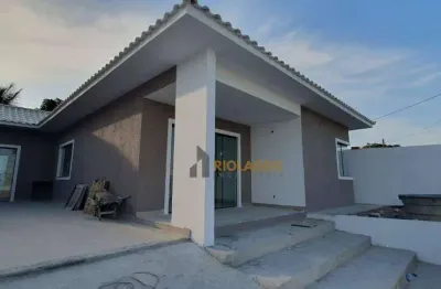 Casa com 3 dormitórios à venda, 131 m² por r$ 590.000,00 - recanto do sol - são pedro da aldeia/rj