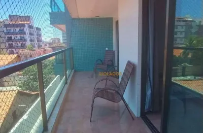 Apartamento com 1 dormitório à venda, 65 m² por r$ 450.000,00 - vila nova - cabo frio/rj