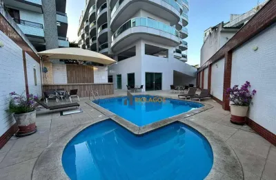 Apartamento com 1 dormitório à venda, 65 m² por r$ 550.000,00 - vila nova - cabo frio/rj