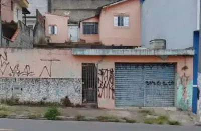 Terreno com casa, salão e quarto para renda no jd. do estádio | ca0089