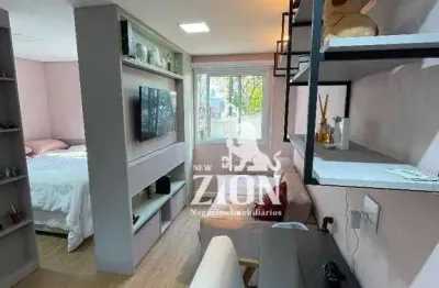 Apartamento com 1 dormitório à venda, 34 m² por r$ 365.000,00 - santana - são paulo/sp