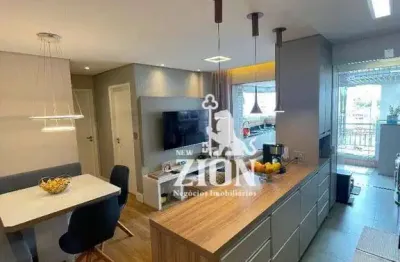 Apartamento com 2 dormitórios à venda, 58 m² por r$ 697.000,00 - parada inglesa - são paulo/sp