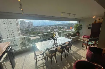 Apartamento com 3 dormitórios à venda, 124 m² por r$ 1.849.000,00 - vila anastácio - são paulo/sp