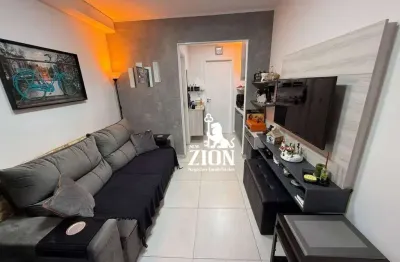 Apartamento com 1 dormitório à venda, 34 m² por r$ 320.000,00 - água fria - são paulo/sp