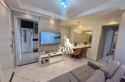 Apartamento com 3 dormitórios à venda, 56 m² por r$ 320.000 - jardim santa clara - guarulhos/são paulo