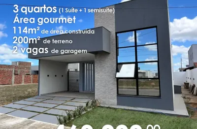 Oportunidade!! casa nova no ecoville ii | apenas 469 mil