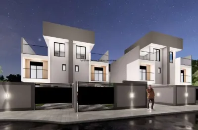 Sobrados novos - 3 quartos sendo uma suíte com sacada - bairro uberaba