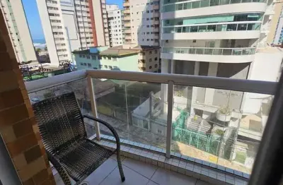 Apartamento com vista para o mar na tupi - praia grande
