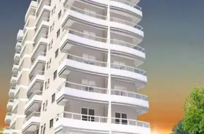 Apartamento com 1 dormitório à venda, 54 m² por r$ 395.000 - caiçara - praia grande/sp