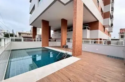 Apartamento com 1 dormitório à venda, 50 m² por r$ 350.000 - guilhermina - praia grande/sp