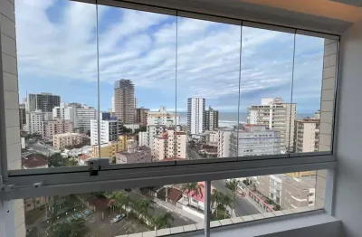 Apartamento com 2 dormitórios à venda, 60 m² por r$ 365.000 - caiçara - praia grande/sp