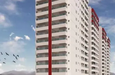 Apartamento no caiçara frente mar, 02 quartos, entrega para 2025