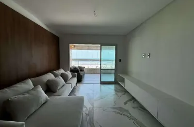 Apartamento com 3 dormitórios à venda, 126 m² por r$ 1.200.000,00 - aviação - praia grande/sp