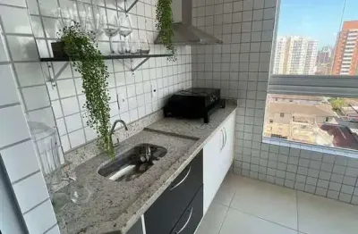 Apartamento com 1 dormitório à venda, 50 m² por r$ 350.000 - ocian - praia grande/sp
