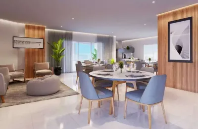 Apartamento com 2 dormitórios à venda, 59 m² por r$ 540.000 - mirim - praia grande/sp