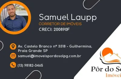 Apartamento com 1 quarto à venda na Avenida Presidente Castelo Branco, 3318, Guilhermina, Praia Grande