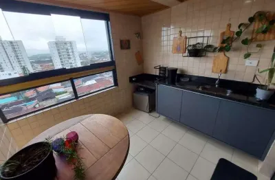 Apartamento com 2 dorms, guilhermina, praia grande - r$ 580 mil, cod: 4593