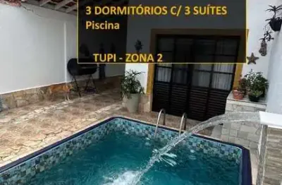 Casa com 3 dorms, tupi, praia grande - r$ 1.3 mi, cod: 4714