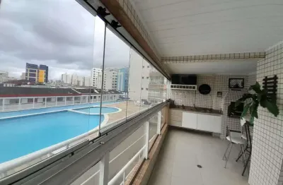 Apartamento com 2 dorms, boqueirão, praia grande - r$ 900 mil, cod: 7018