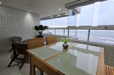 Apartamento com 2 dorms, balneário maracanã, praia grande - r$ 950 mil, cod: 7058
