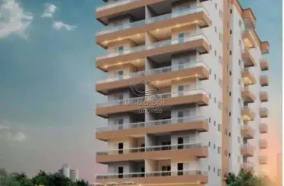 Apartamento com 1 dormitório à venda, 51 m² por r$ 270.000,00 - vila guilhermina - praia grande/sp