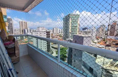 Apartamento residencial à venda, vila guilhermina, praia grande - ap2257.