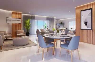 Apartamento com 2 dormitórios à venda, 59 m² por r$ 540.000 - mirim - praia grande/sp