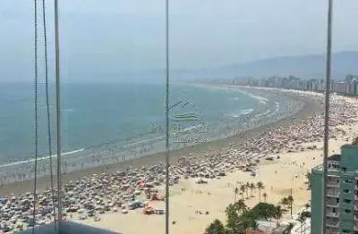 Apartamento com 3 dormitórios à venda, 250 m² por r$ 2.000.000 - canto do forte - praia grande/sp