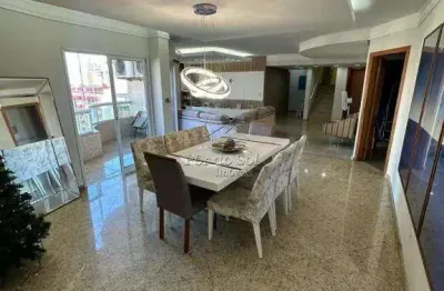 Cobertura com 5 dormitórios à venda, 308 m² por r$ 2.800.000 - vila guilhermina - praia grande/sp
