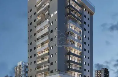 Apartamento com 2 dormitórios à venda, 72 m² por r$ 495.435,00 - vila guilhermina - praia grande/sp